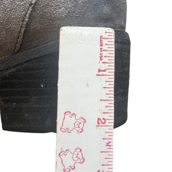 Born Felicia Tall Knee High Riding Boots Suede Leather size 11 - Picture 9 of 16